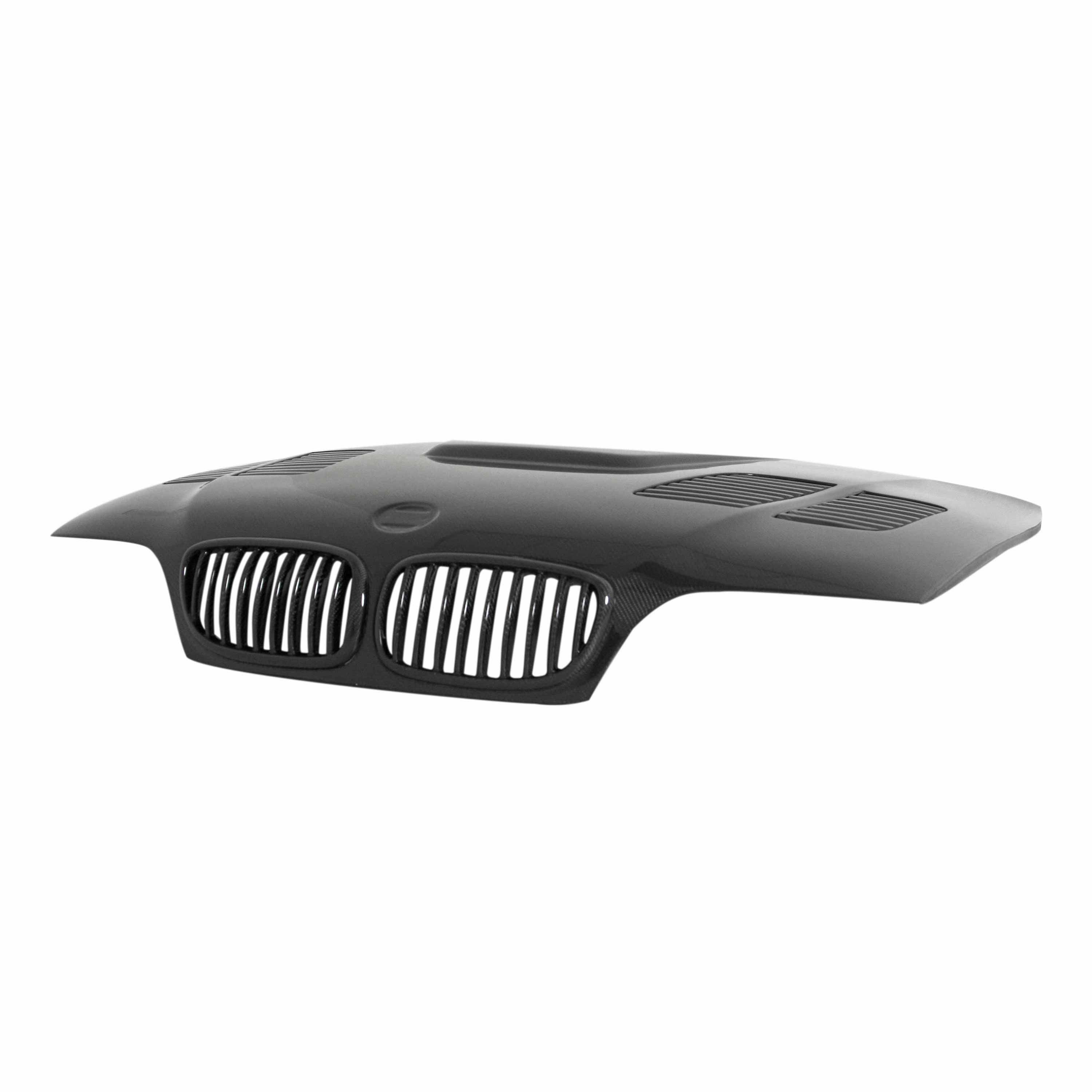 Seibon GTR-Style Carbon Fiber Hood - 2002-2005 BMW E46 2DR, LCI