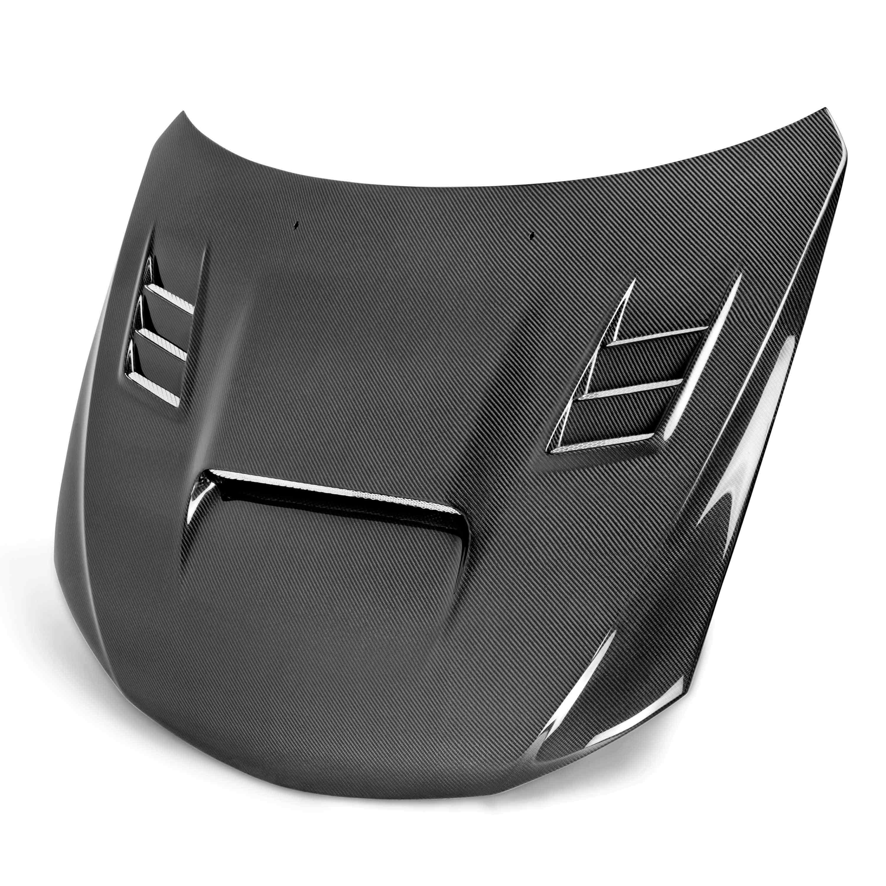 Seibon STI-Style Carbon Fiber Front Grille - 2008-2014 Subaru WRX/STI