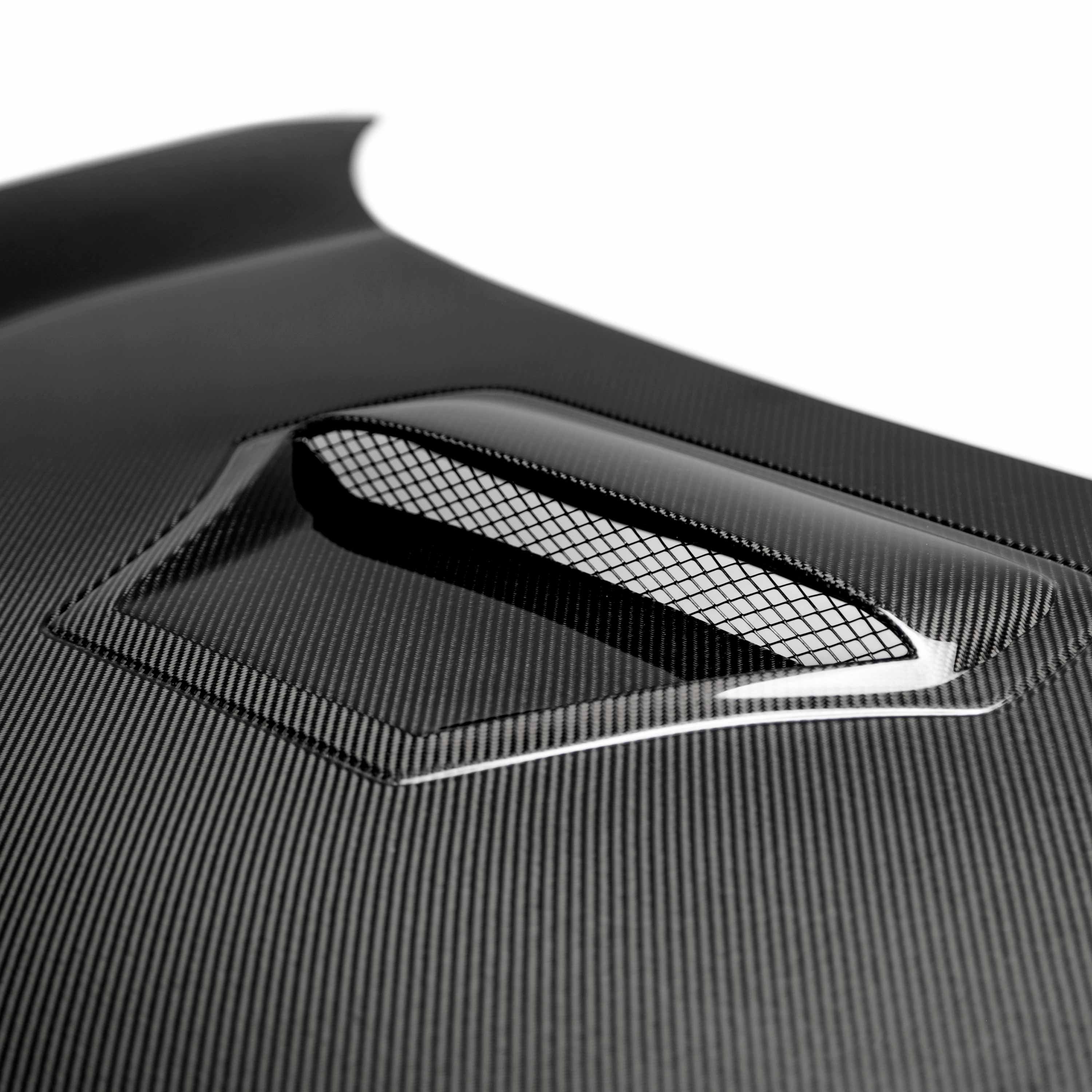 Seibon TR-Style Carbon Fiber Hood - 2016-2021 Honda Civic 2DR/4DR