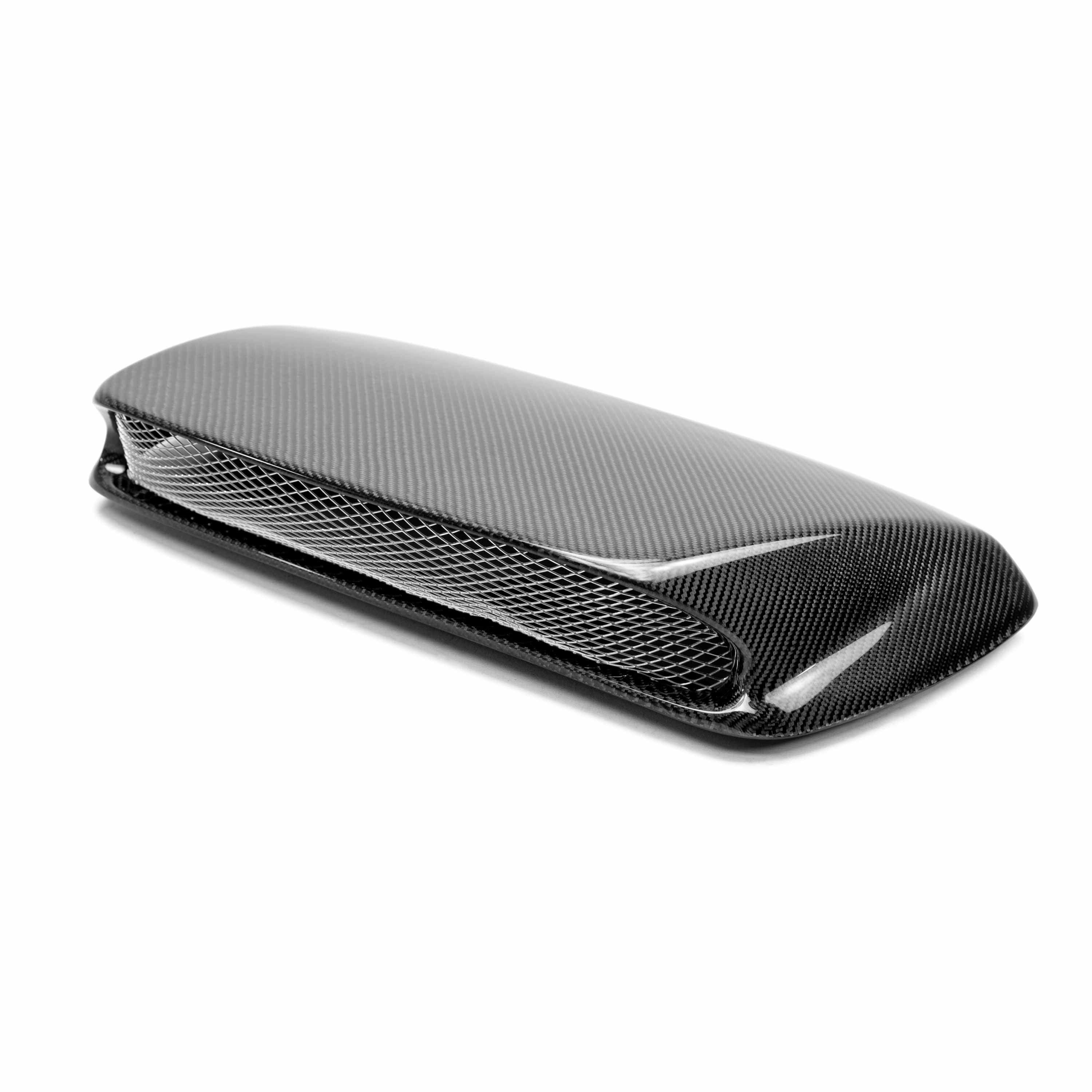 Seibon STI-Style Carbon Fiber Hood Scoop - 2002-2003 Subaru Impreza/WRX