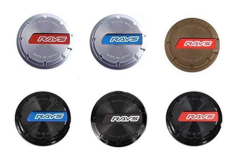 Gramlights Standard GL Center Cap BK-Chrome/BL - T1 Motorsports