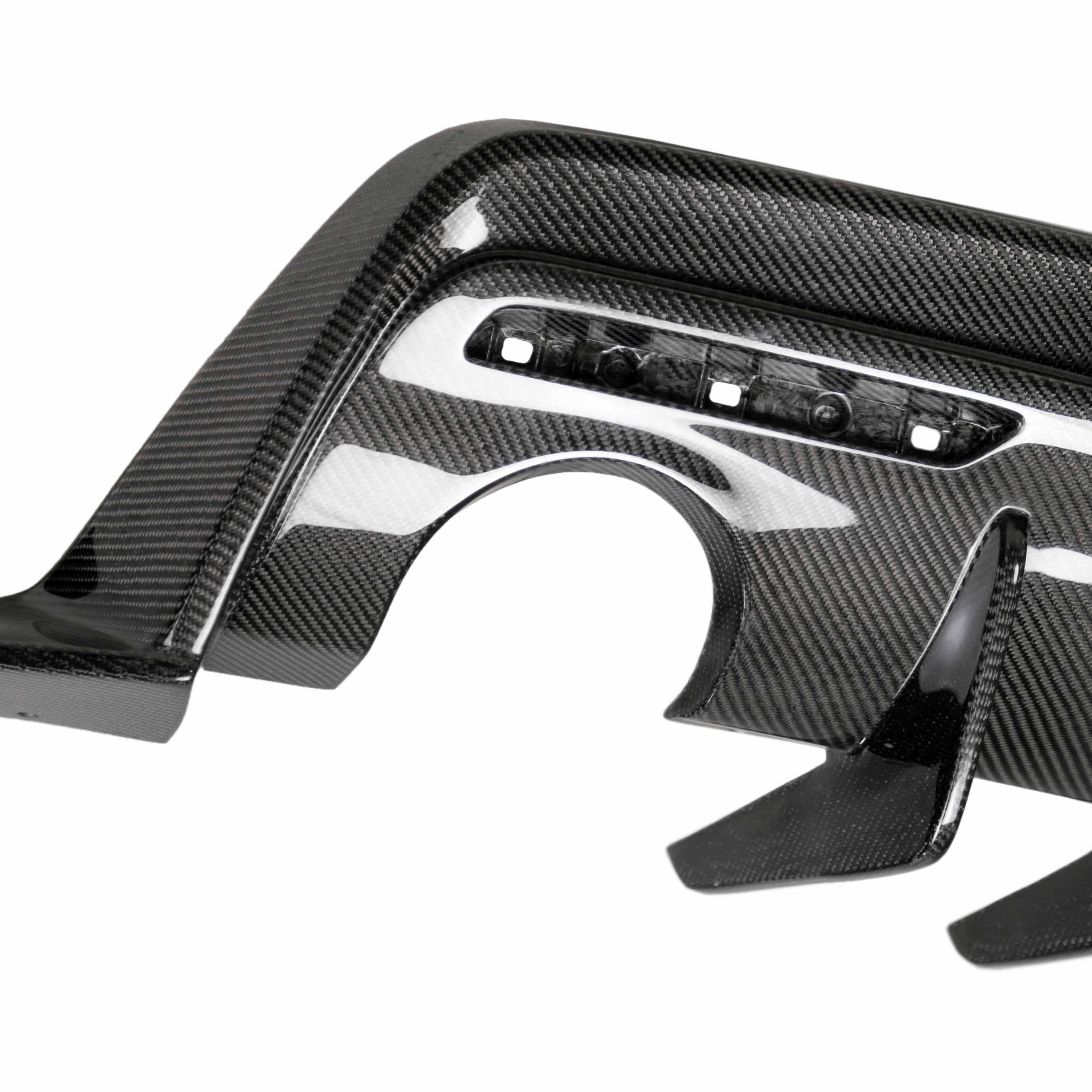 Seibon MB-Style Carbon Fiber Rear Diffuser - 2020-2024 Toyota GR Supra