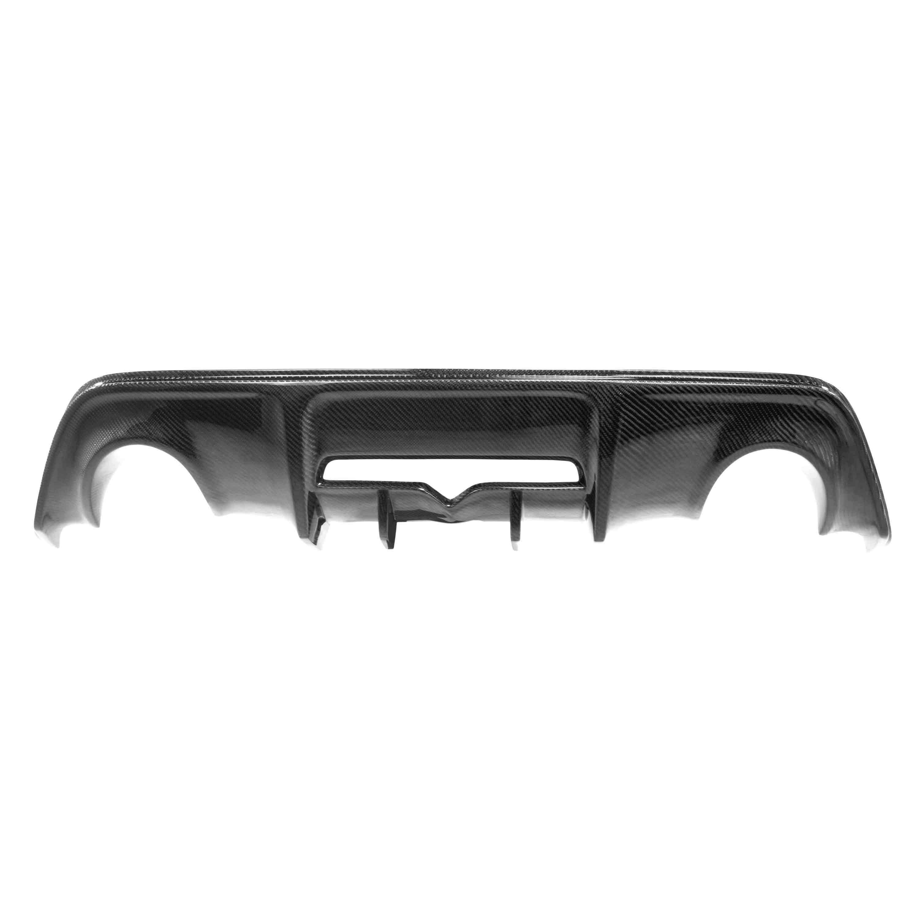 Seibon Carbon Fiber Rear Diffuser Cover - 2013-2020 Scion FRS / 2013-2017 Subaru BRZ