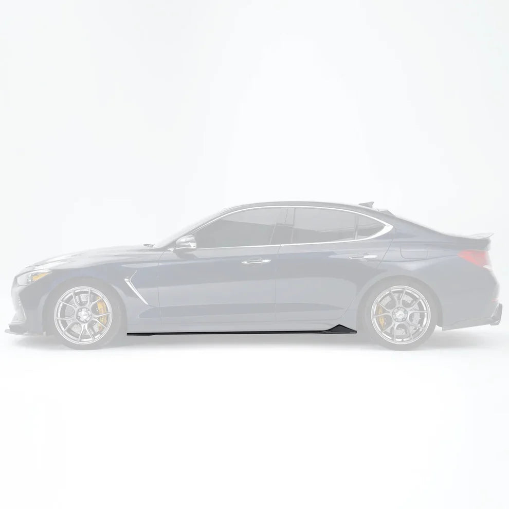 ADRO Genesis G70 Carbon Fiber Side Skirts V3 (2019-2023)
