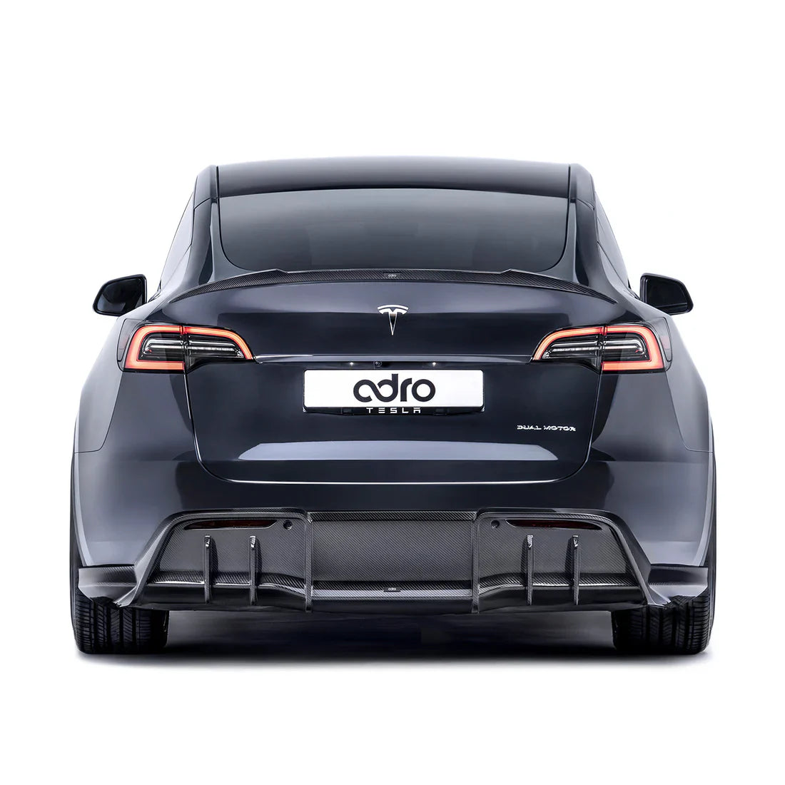 ADRO Tesla Model Y Carbon Fiber Rear Diffuser (2020-2024)