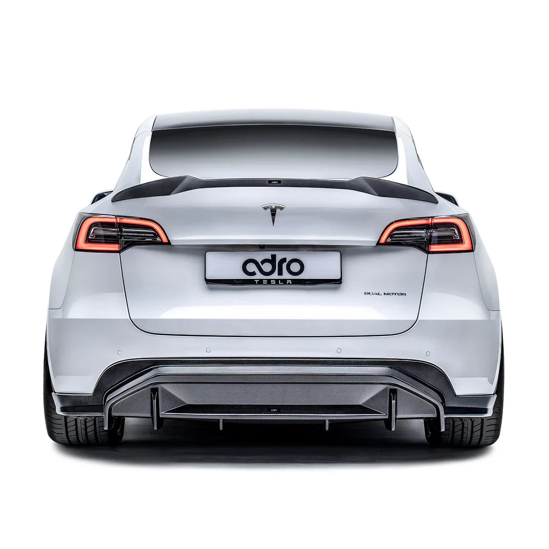 ADRO Tesla Model Y Carbon Fiber Rear Diffuser V2