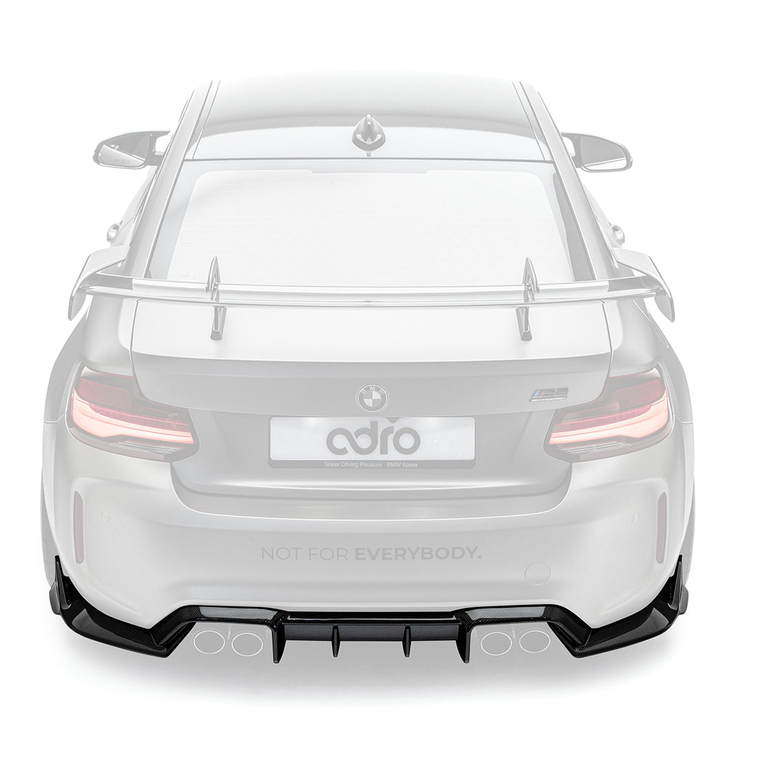 ADRO BMW F87 M2 Carbon Fiber Rear Diffuser