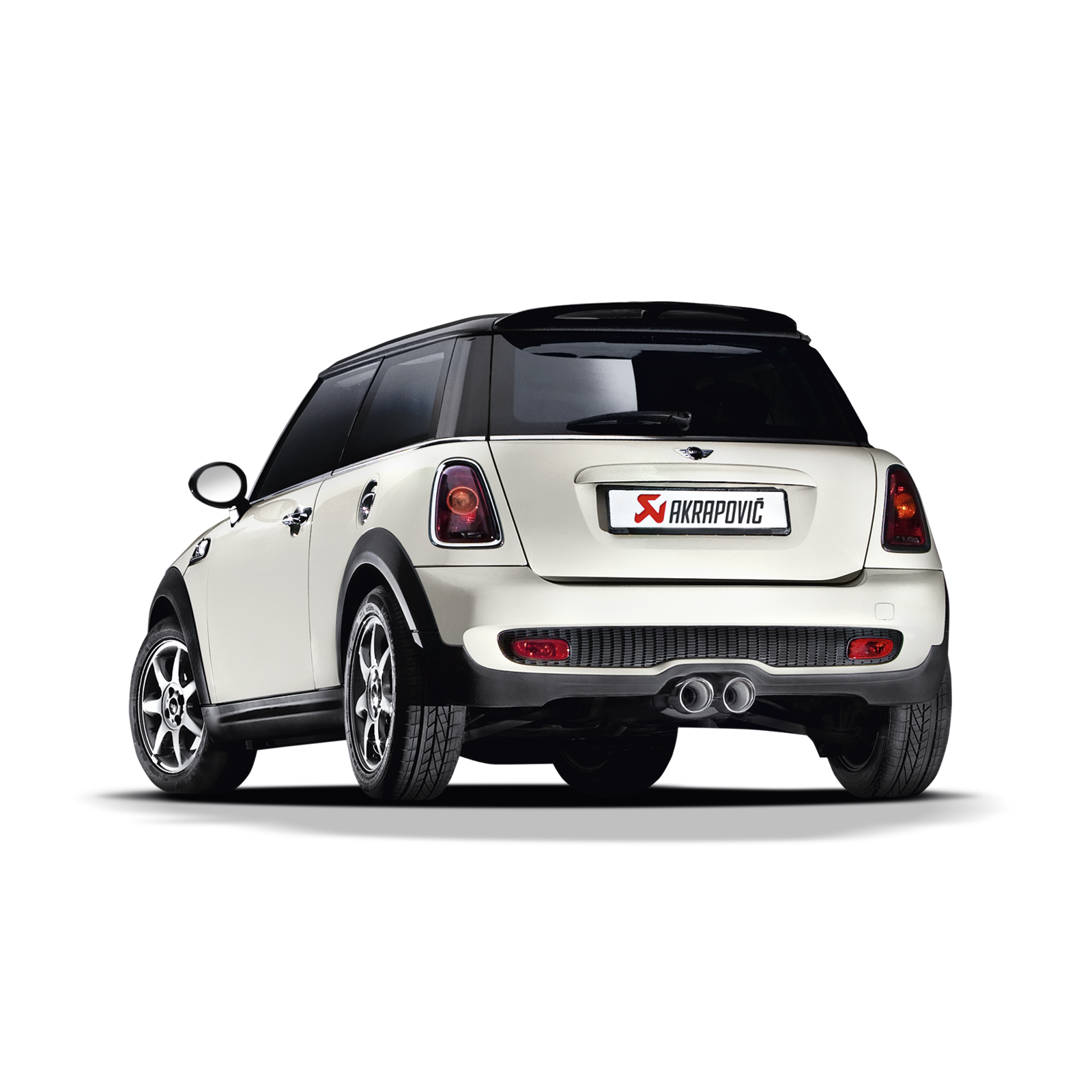 Akrapovič Evolution Line Catback Exhaust (SS) w/Carbon Tips - 2008-2014 MINI Cooper S (R56) - T1 Motorsports