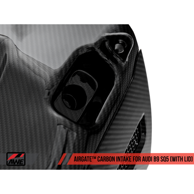 AWE Tuning Audi B9 SQ5 3.0T AirGate Carbon Fiber Intake w/ Lid