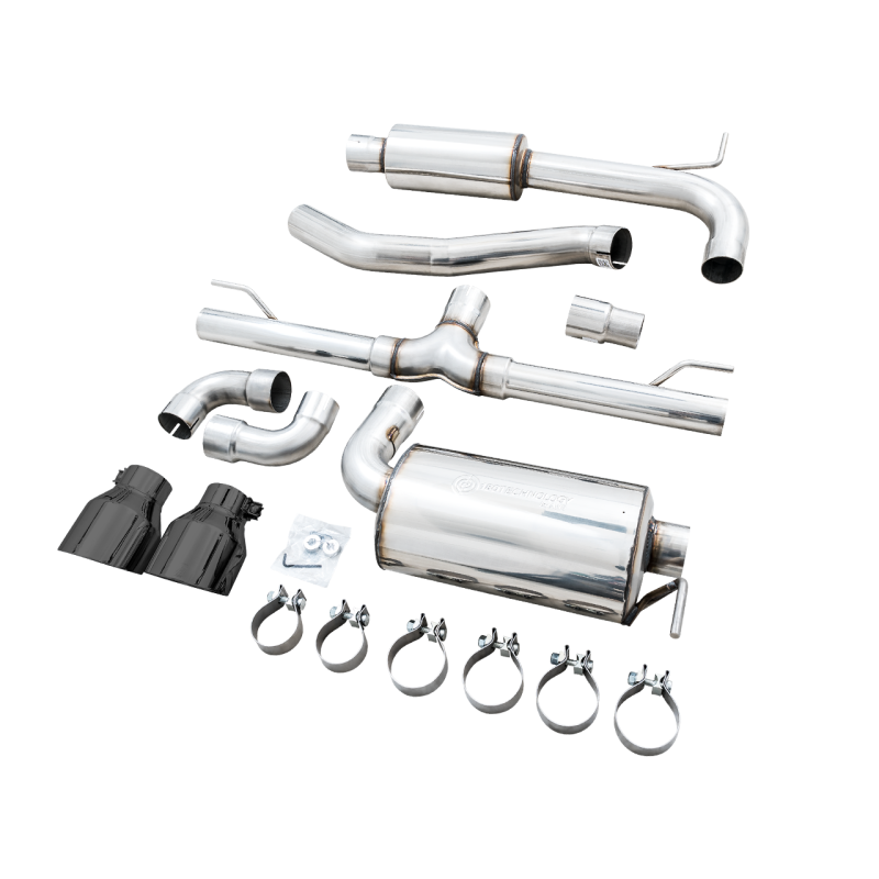 AWE Tuning Touring Edition Exhaust w/ Diamond Black Tips - 2022+ Volkswagen GTI MK8