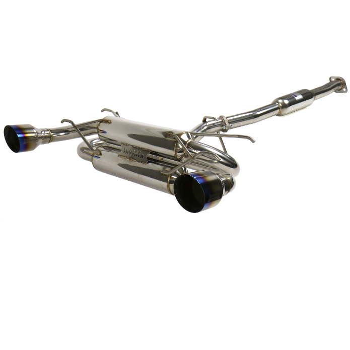 Invidia Gemini R400 Titanium Tips Cat-back Exhaust - 12+ Subaru BR-Z/FR-S