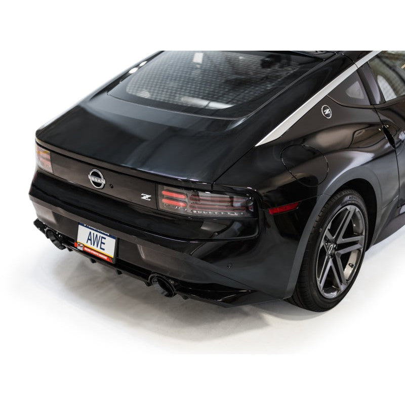 AWE Tuning Touring Edition Catback Exhaust System w/ Diamond Black Tips - 2023+ Nissan Z