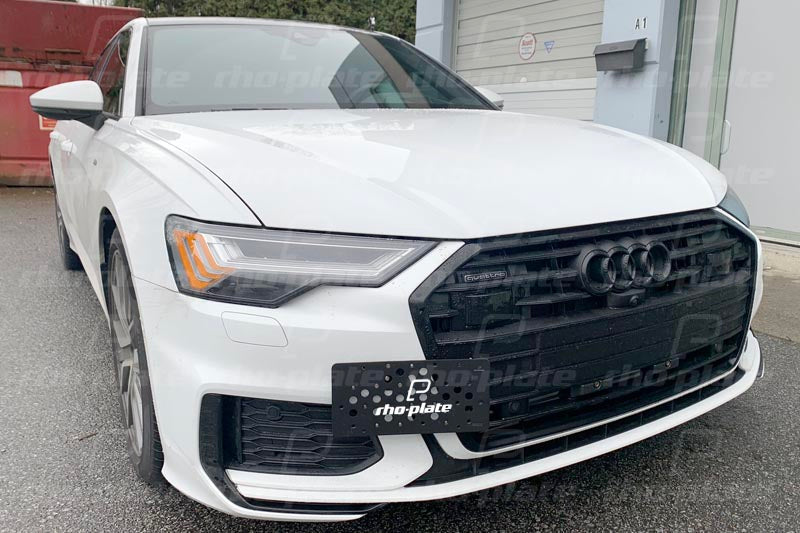 Rho-Plate V2 License Plate Relocator - Audi A6 (C8) - 2019-2022