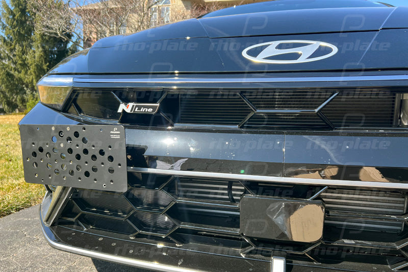 Rho-Plate V2 License Plate Relocator - Hyundai Elantra N-Line - 2024-2026