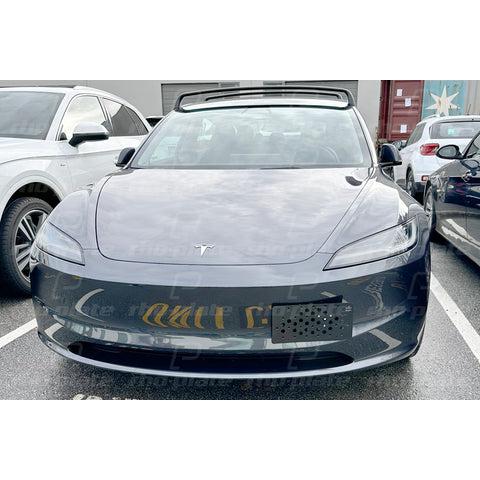 Rho-Plate V2 License Plate Relocator - Tesla Model 3 - 2024+