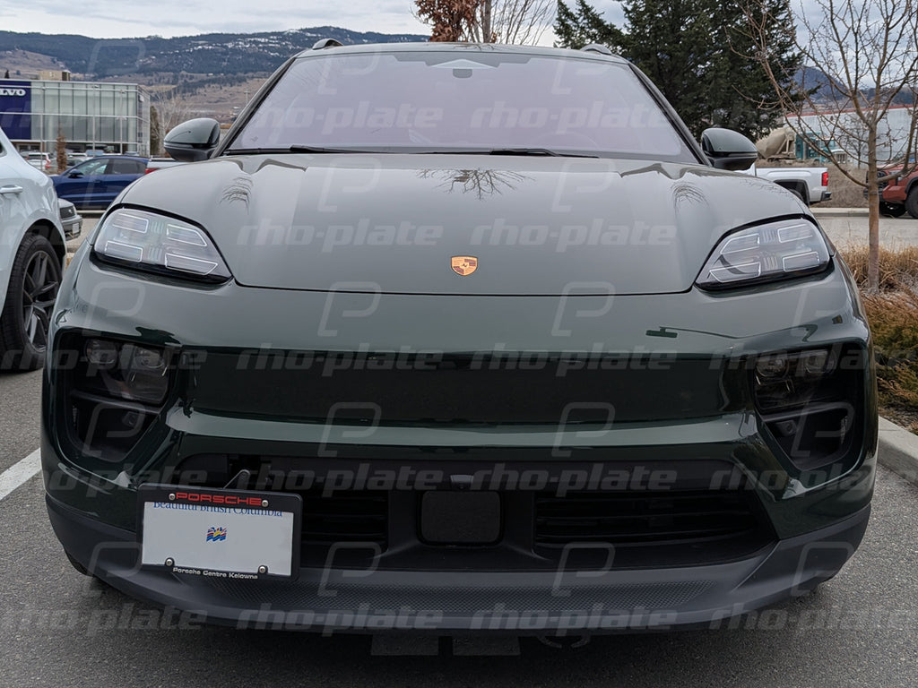 Rho-Plate V2 License Plate Relocator - Porsche Macan Electric - 2025+