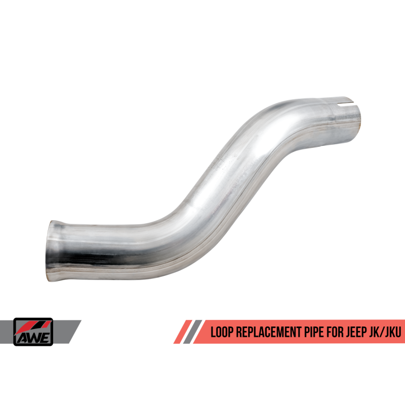 AWE Tuning Loop Replacement Pipe - 07-18 Jeep Wrangler JK/JKU 3.6L