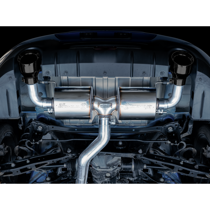 AWE Tuning Touring Edition Cat-Back Exhaust w/ Diamond Black Tips - Subaru BRZ/ Toyota GR86/ Toyota 86