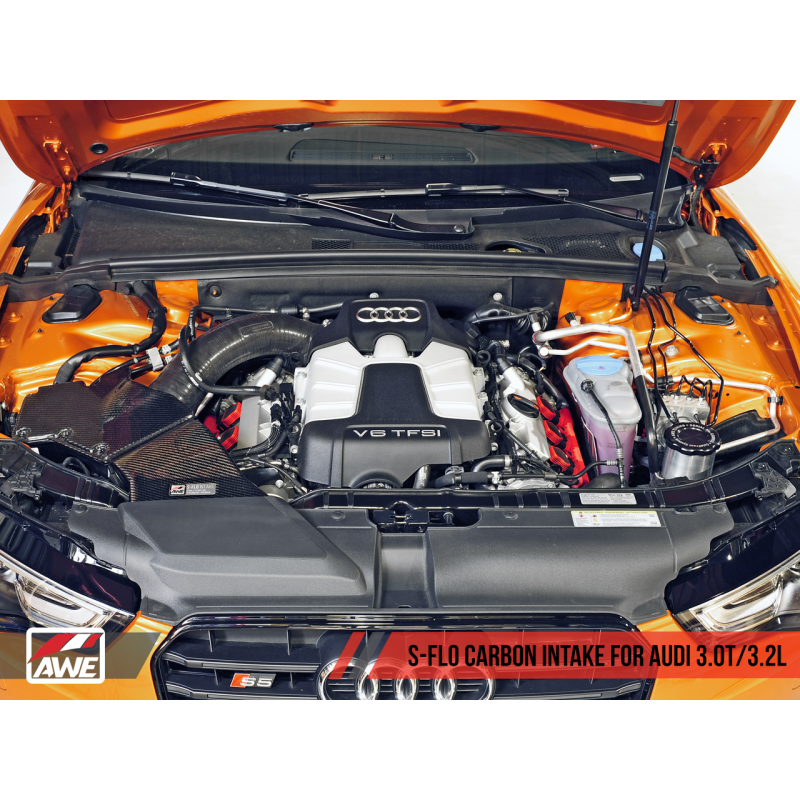 AWE Tuning B8.5 3.0T S-FLO Carbon Intake