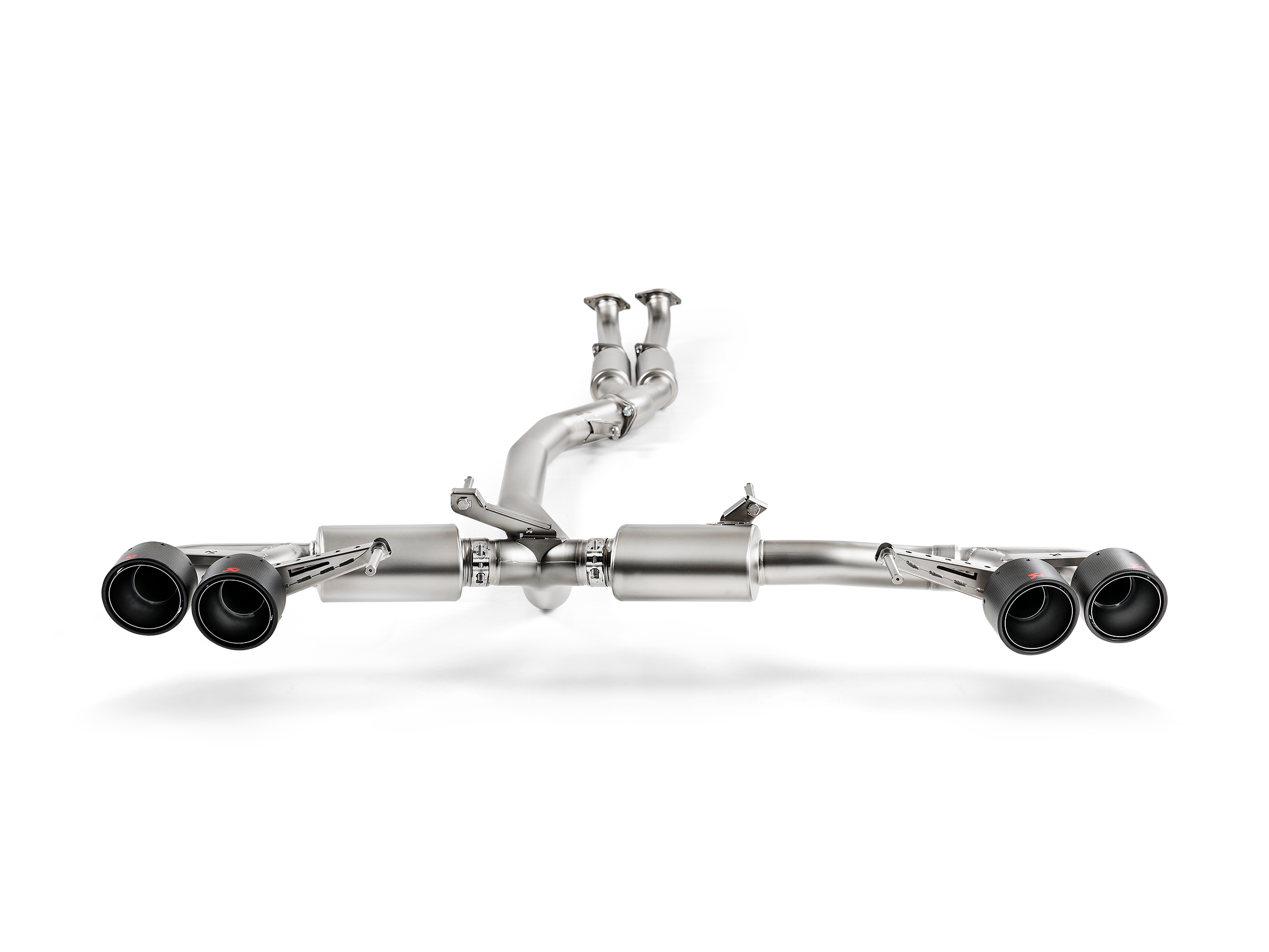 Akrapovic 08-17 Nissan GT-R Evolution Line Cat Back (Titanium) w/ Carbon Tips