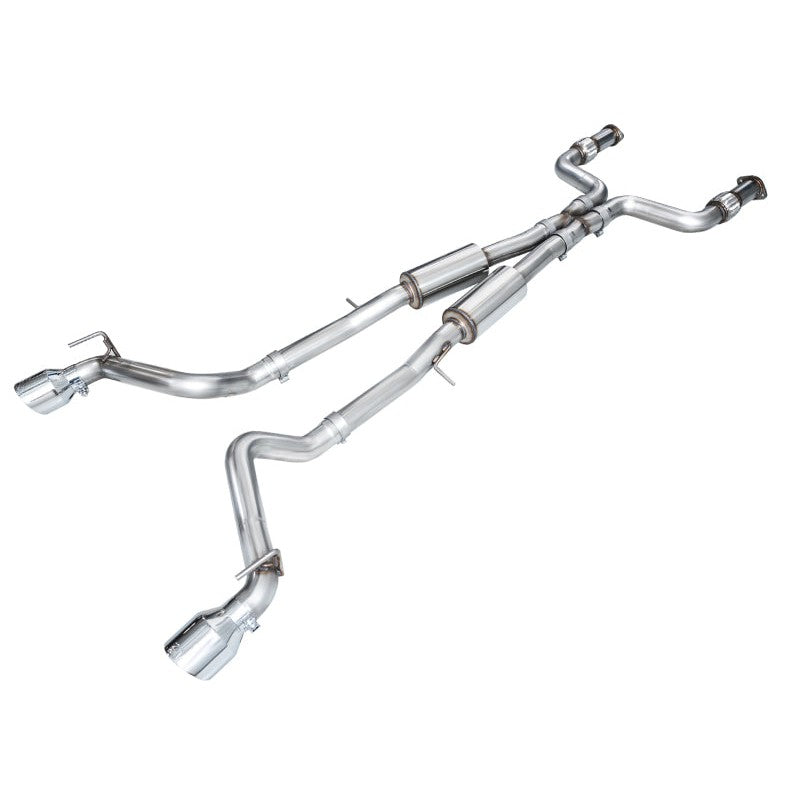 AWE Tuning Track Edition Catback Exhaust System w/ Chrome Silver Tips - 2023+ Nissan Z