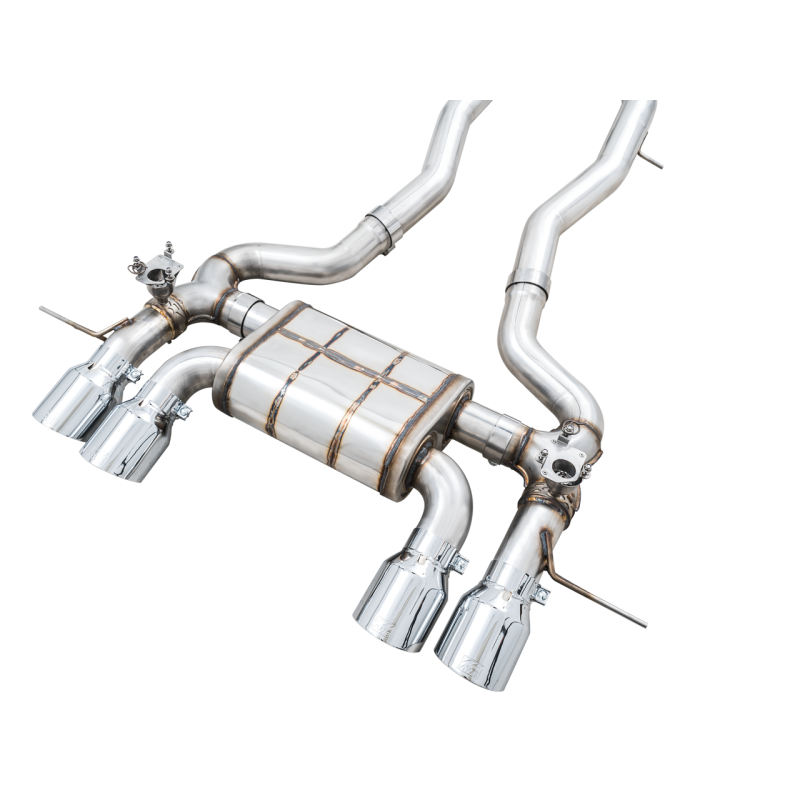 AWE Tuning SwitchPath Catback Exhaust w/ Chrome Silver Tips - 2021+ BMW G8X M3/M4