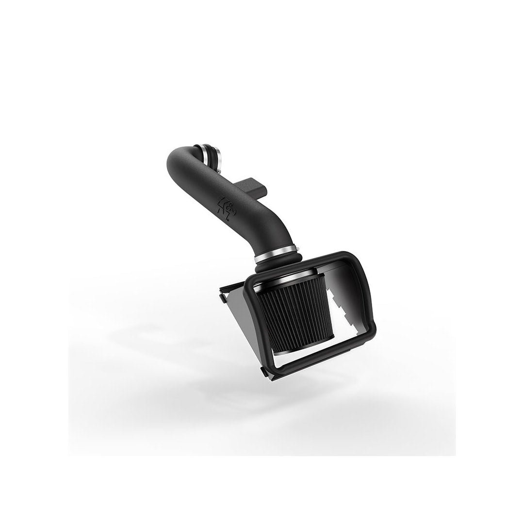 K&N Cold Air Intake - Dryflow - 15-20 Ford F150 V8 5.0L