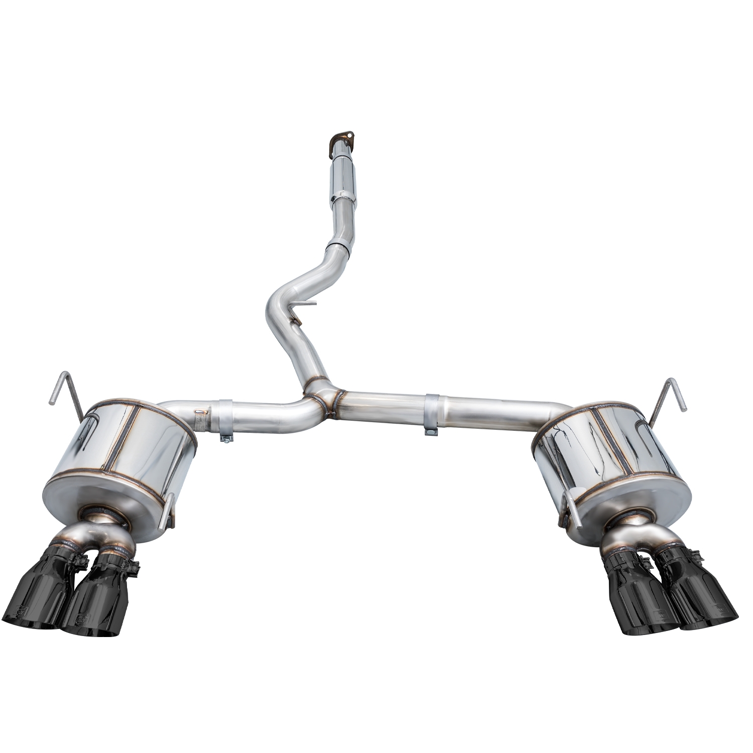 AWE Tuning Touring Edition Exhaust for 2022+ VB Subaru WRX - Diamond Black Tips
