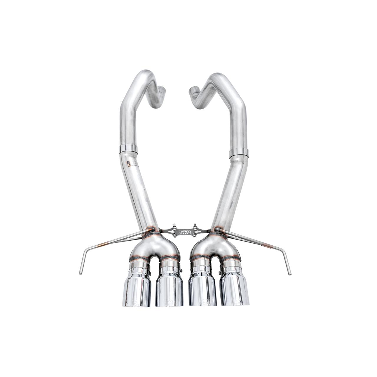 AWE Tuning Track Edition Axle-Back Exhaust w/Chrome Tips - 2014-2019 Chevy Corvette C7 Z06/ZR1 (w/o AFM)