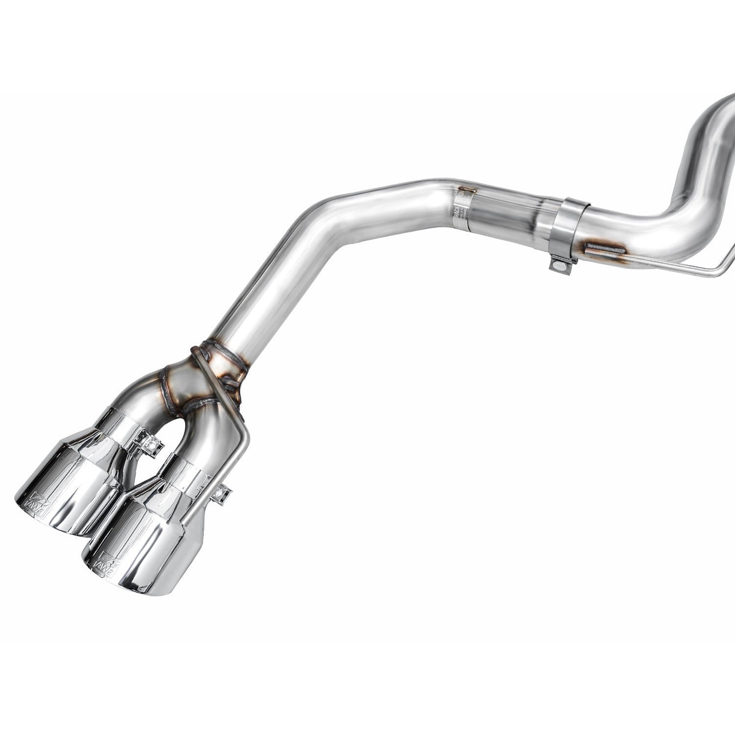 AWE Tuning Track Edition Catback Exhaust w/ Quad Chrome Silver Tips - 2024 Ford Mustang Dark Horse S650 RWD