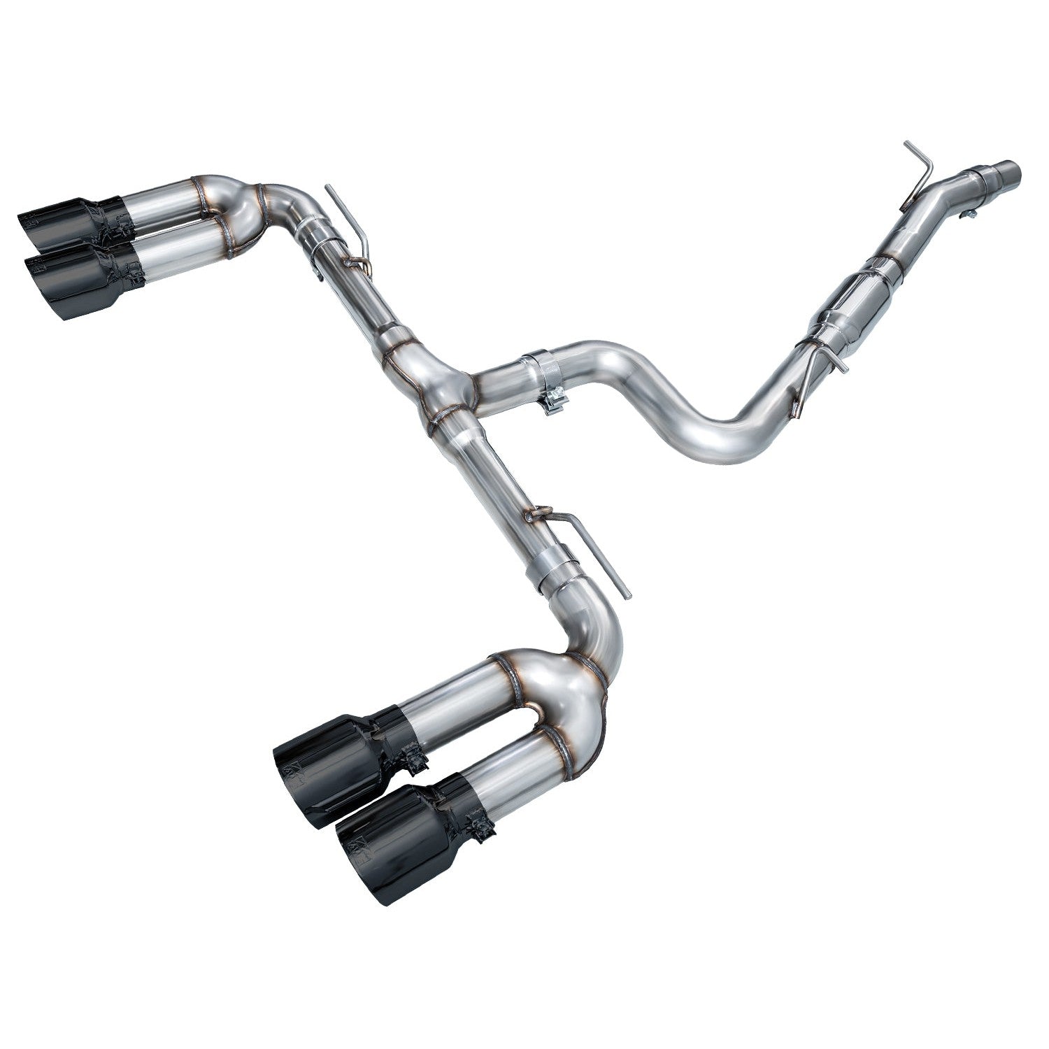 AWE Tuning Track Edition Exhaust for 2022-2024 Audi 8Y S3 - Diamond Black Tips