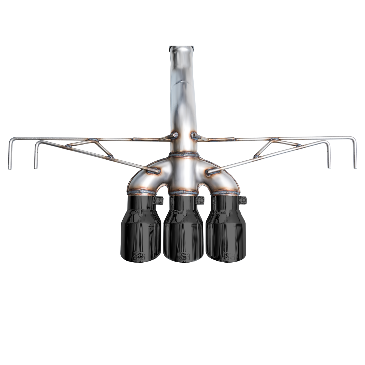 AWE Tuning Track Edition Exhaust w/ Triple Diamond Black Tips - 2023+ Honda Civic Type R FL5