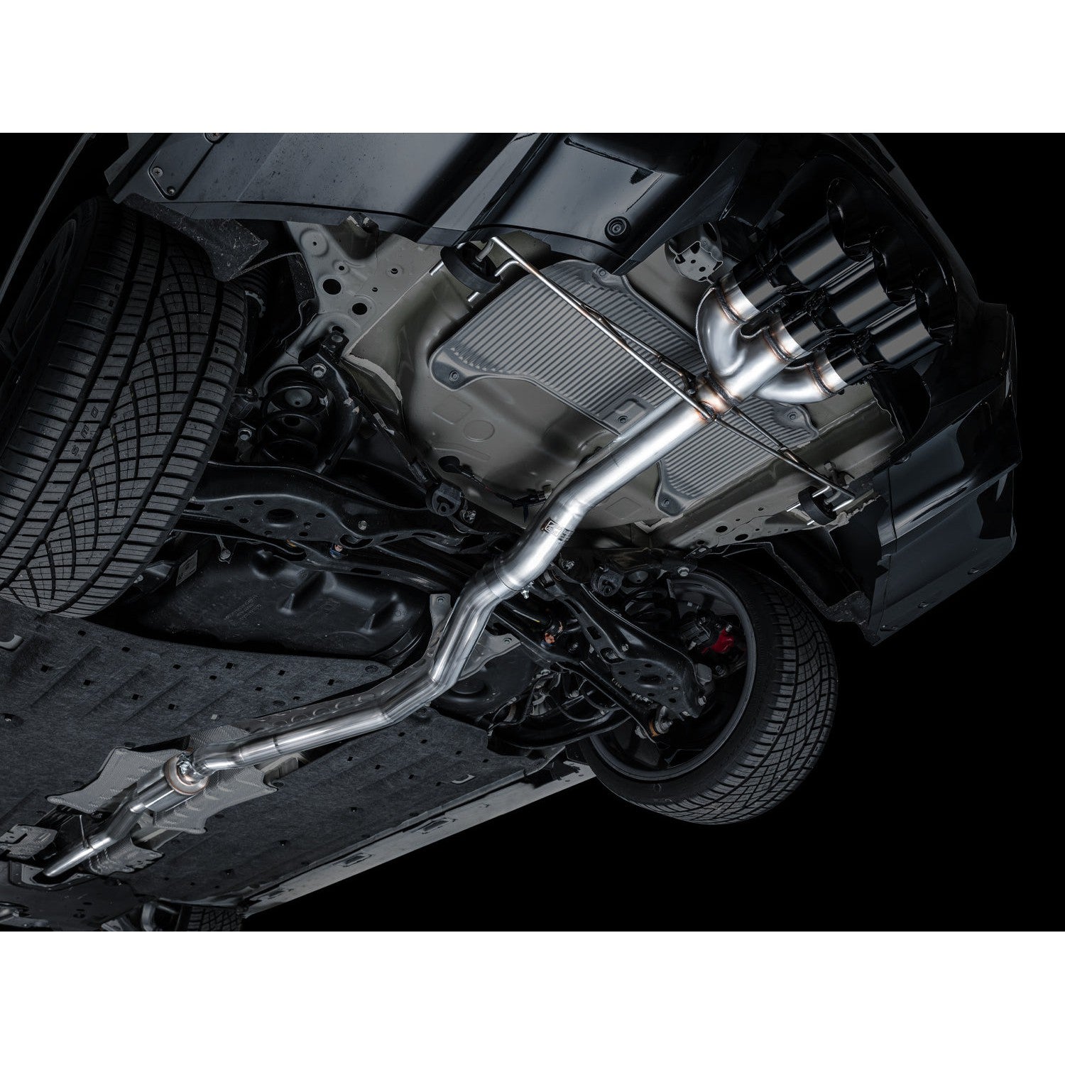 AWE Tuning Track Edition Exhaust w/ Triple Diamond Black Tips - 2024 Acura Integra Type S DE5