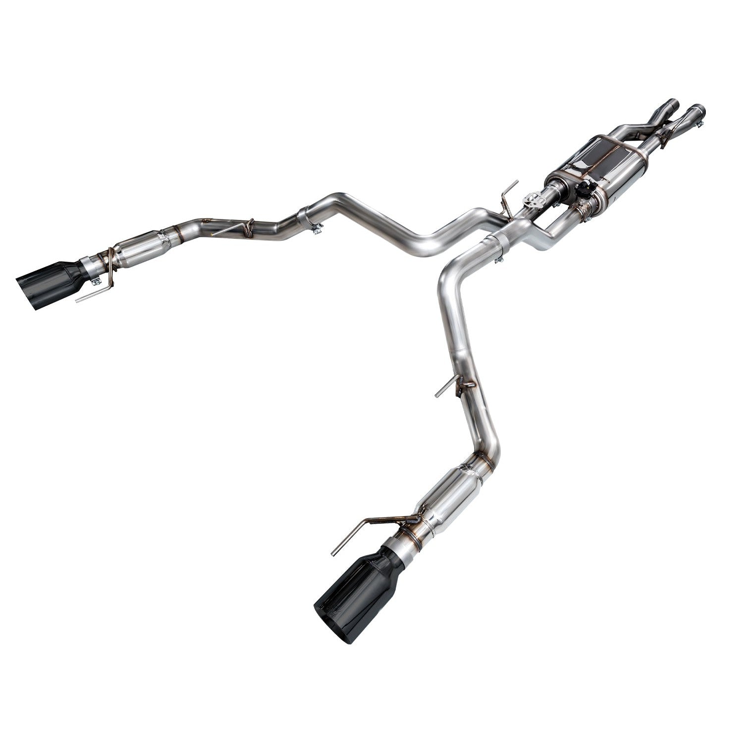AWE Tuning SwitchPath Exhaust for Ford Gen 3 Raptor  - Diamond Black Tips