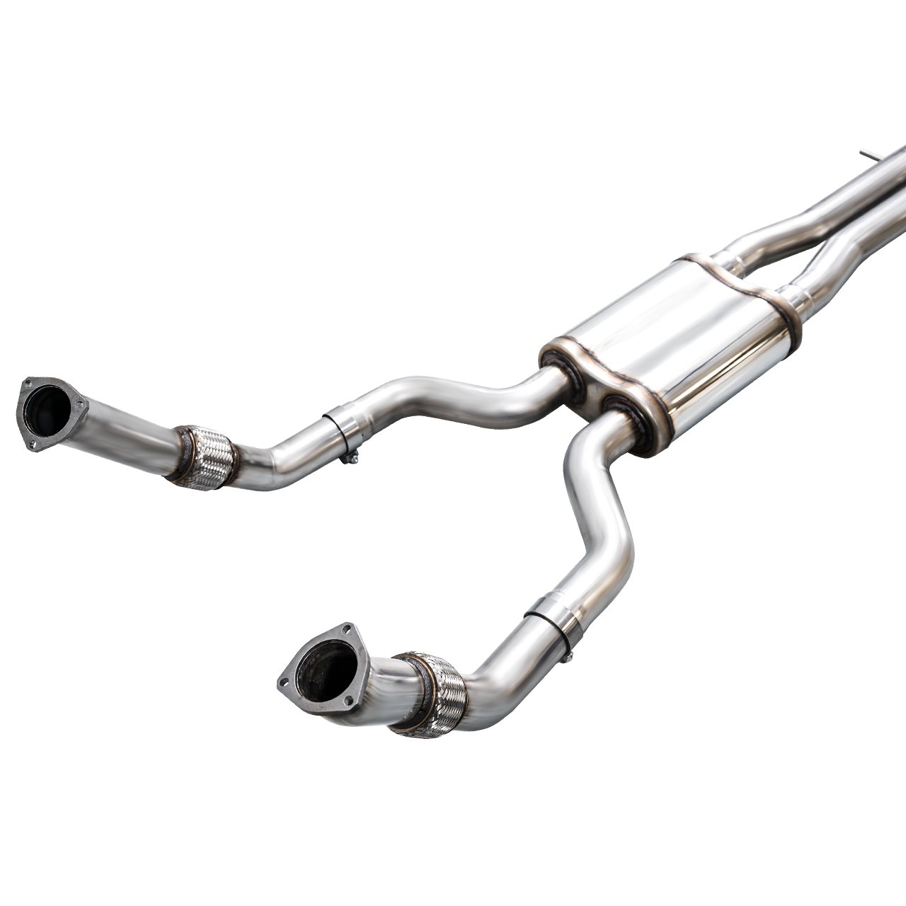 AWE Tuning SwitchPath Cat-back Exhaust for 2021-2023 Audi C8 RS6/RS7 - Diamond Black Tips