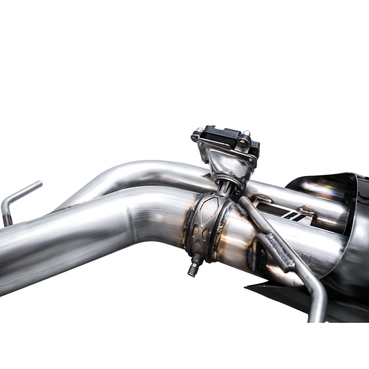 AWE Tuning SwitchPath Cat-back Exhaust for 2021-2023 Audi C8 RS6/RS7 - Diamond Black Tips