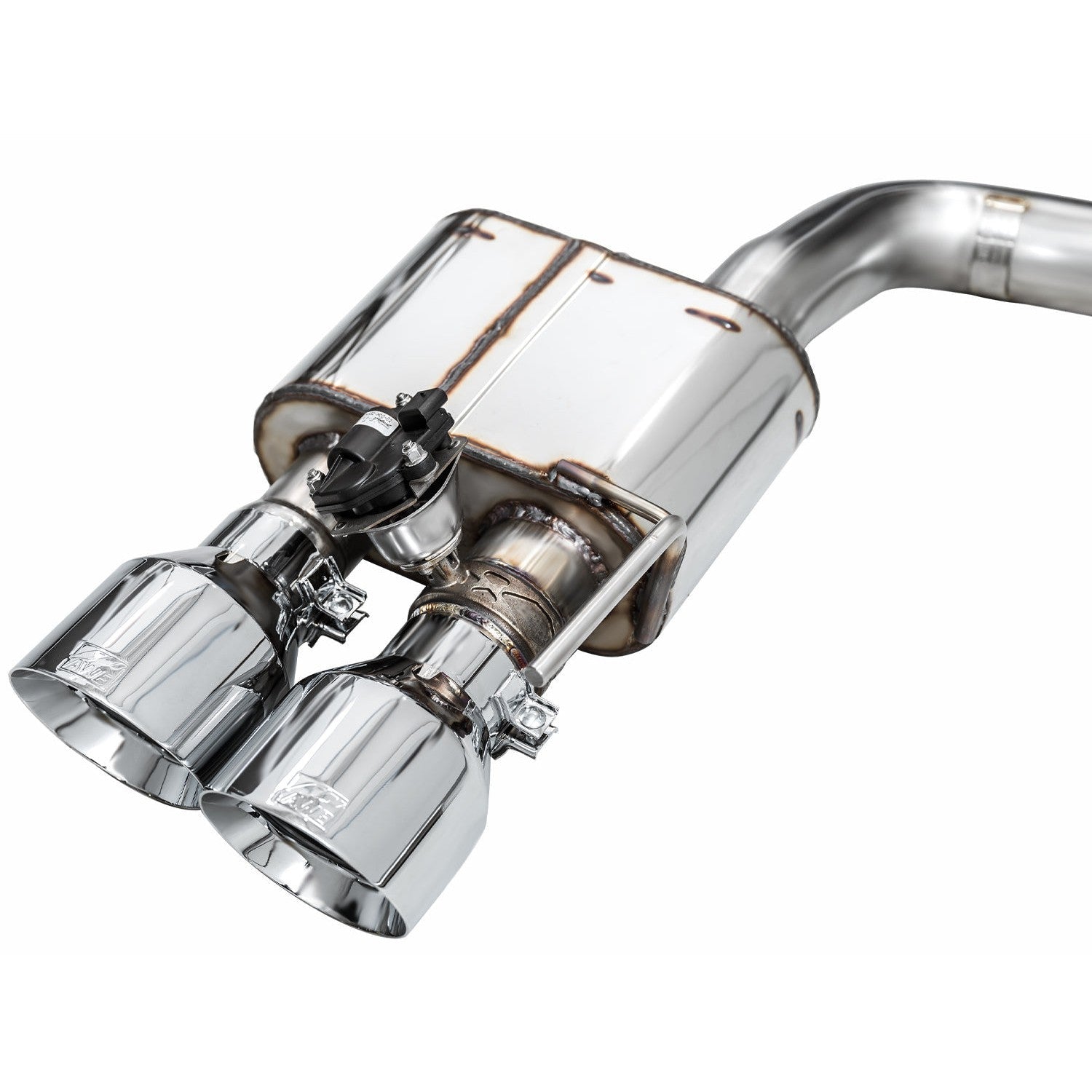 AWE Tuning SwitchPath Catback Exhaust w/ Quad Chrome Silver Tips - 2024 Ford Mustang Dark Horse S650 RWD