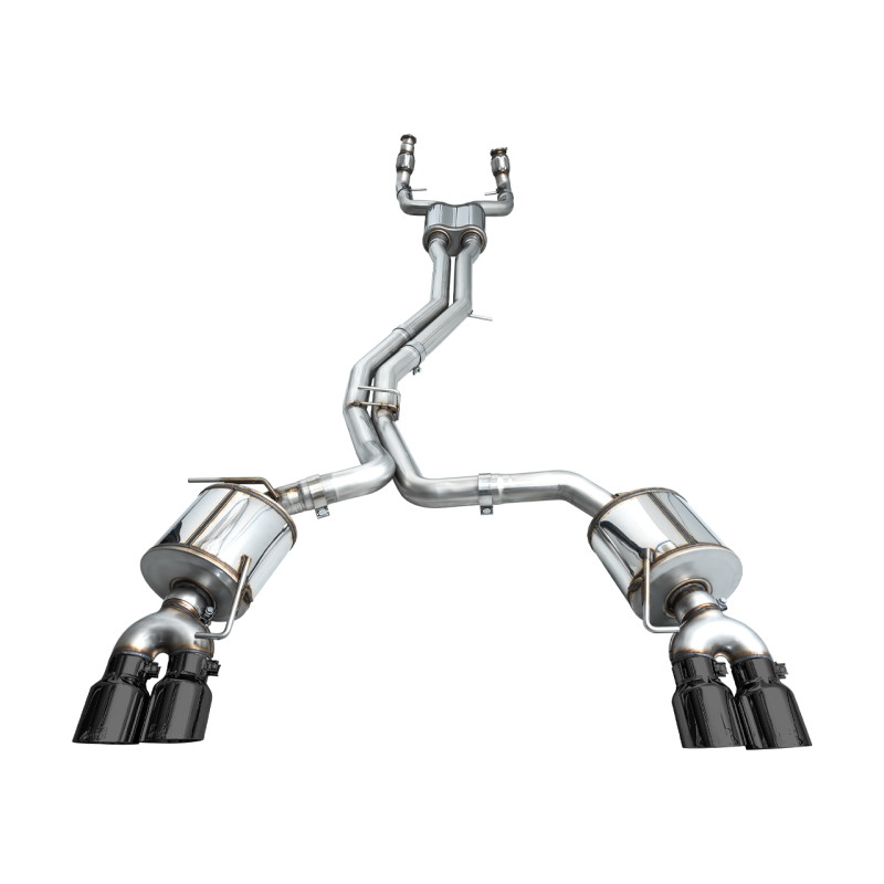 AWE Tuning Touring Edition Exhaust w/Diamond Black Tips - 19-23 Audi C8 S6/S7 2.9T V6 AWD