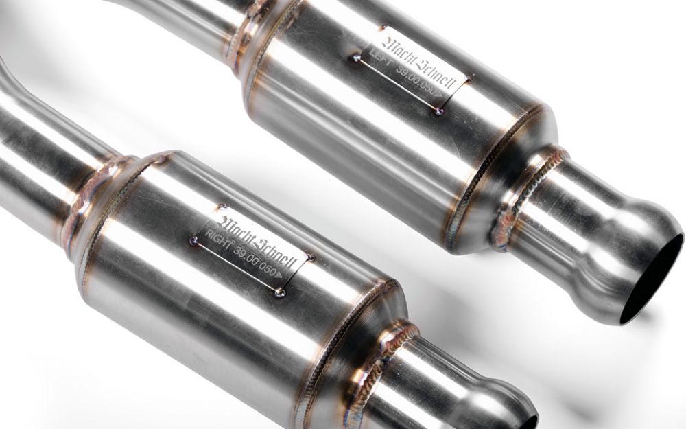 Macht Schnell - Stainless Steel Race X-Pipe (Catless) - E9X M3 - T1 Motorsports