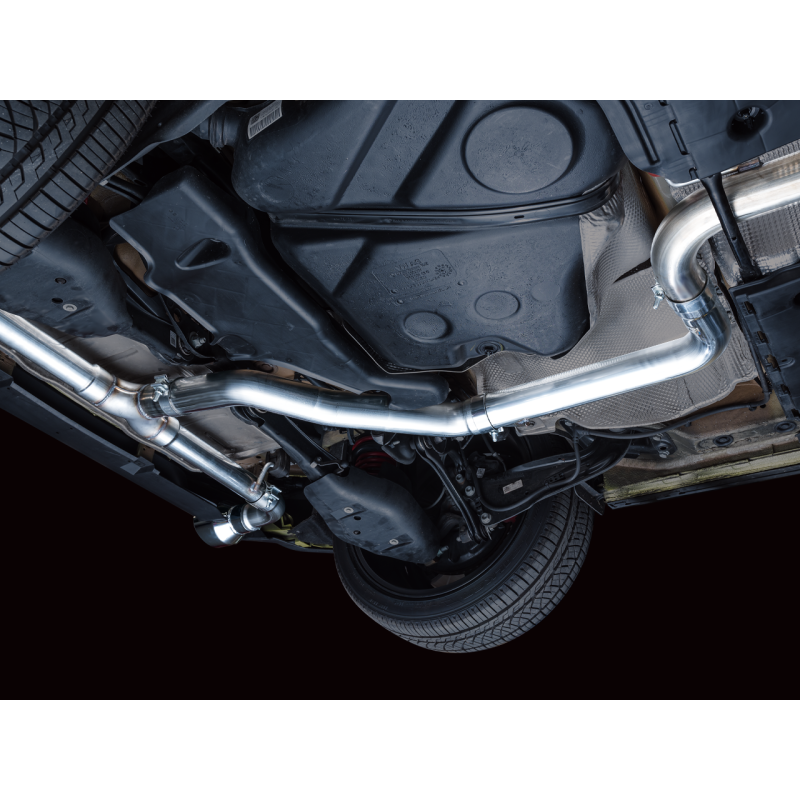 AWE Tuning Track Edition Exhaust w/ Chrome Silver Tips - 2022+ Volkswagen GTI MK8