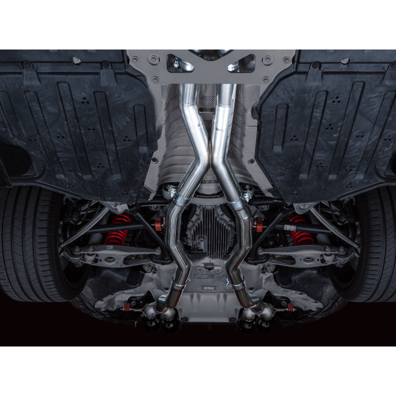 AWE Tuning Track Edition Catback Exhaust w/ Diamond Black Tips - 2021+ BMW G8X M3/M4