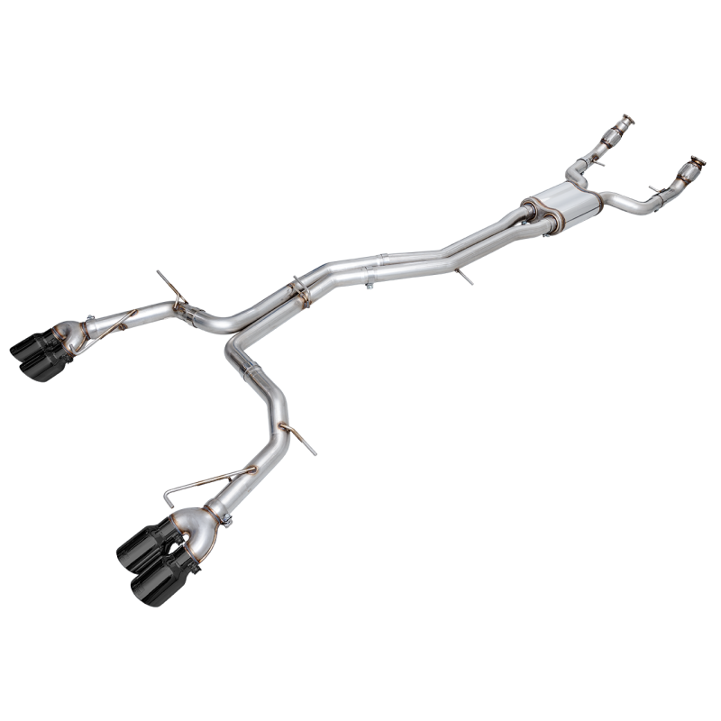 AWE Tuning Track Edition Exhaust w/Diamond Black Tips - 19-23 Audi C8 S6/S7 2.9T V6 AWD