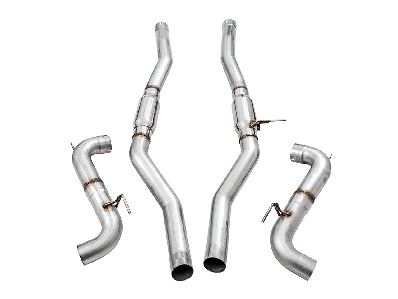AWE Tuning Non-Resonated Touring Edition Exhaust w/ 5in Diamond Black Tips - 2020+ Toyota Supra A90