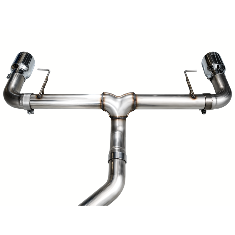 AWE Tuning Track Axle Back Exhaust w/ Chrome Silver Tips - 19-23 BMW 330i / 21-23 BMW 430i Base G2X