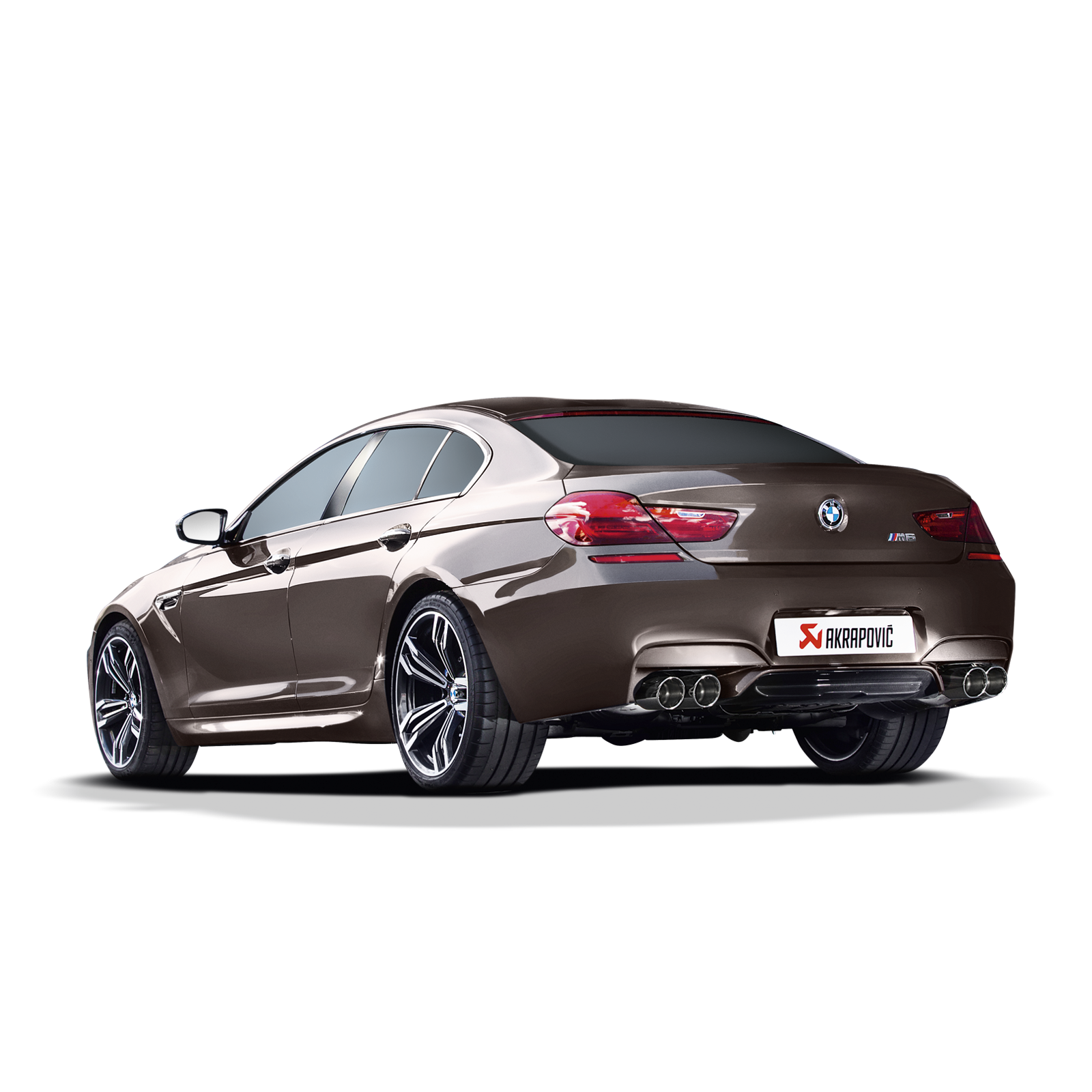 Akrapovič Evolution Line Catback Exhaust (Titanium) w/Titanium Tips - 2013-2017 BMW M6 Gran Coupe (F06) - T1 Motorsports