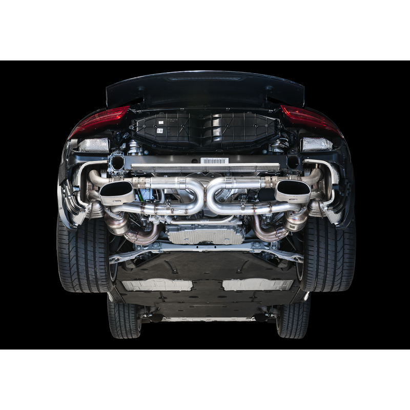 AWE Tuning 991 Carrera Performance Exhaust - Use Stock Tips