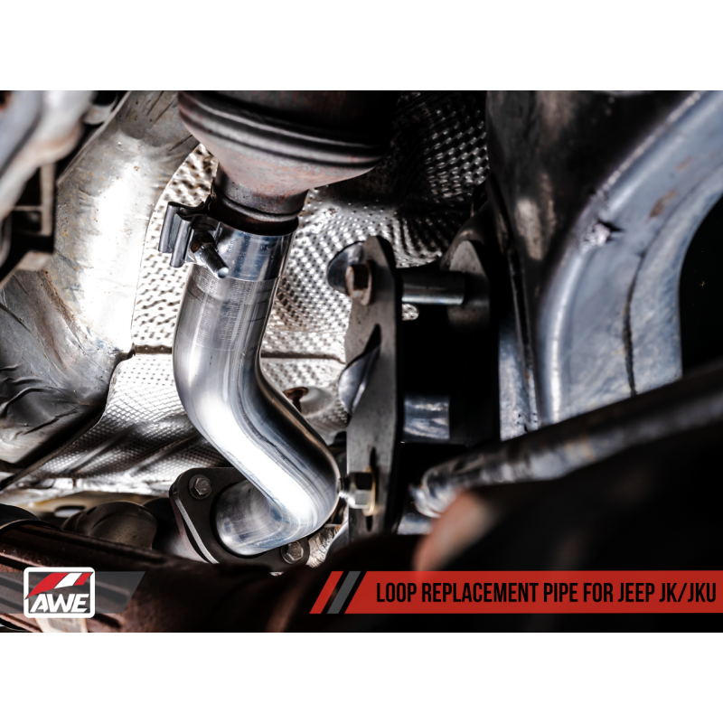 AWE Tuning Loop Replacement Pipe - 07-18 Jeep Wrangler JK/JKU 3.6L