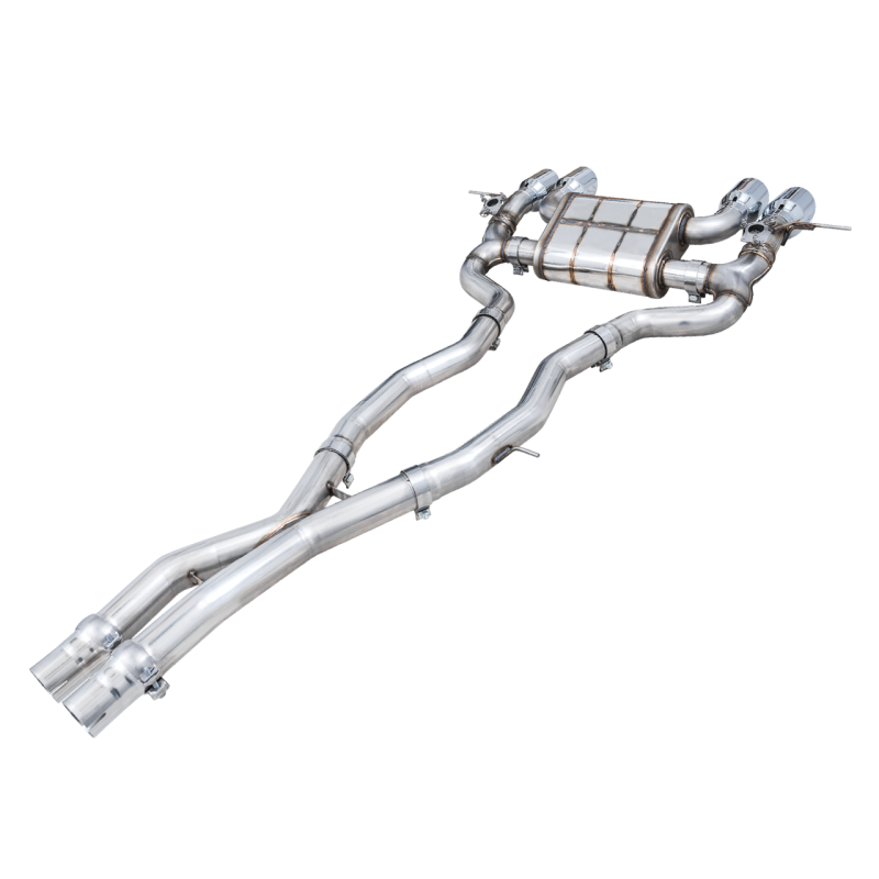 AWE Tuning SwitchPath Catback Exhaust w/ Chrome Silver Tips - 2021+ BMW G8X M3/M4