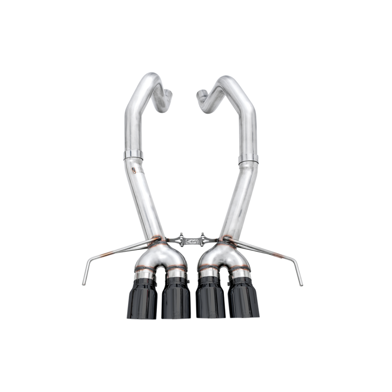 AWE Tuning Track Edition Axle-Back Exhaust w/Black Tips - 14-19 Chevy Corvette C7 Z06/ZR1