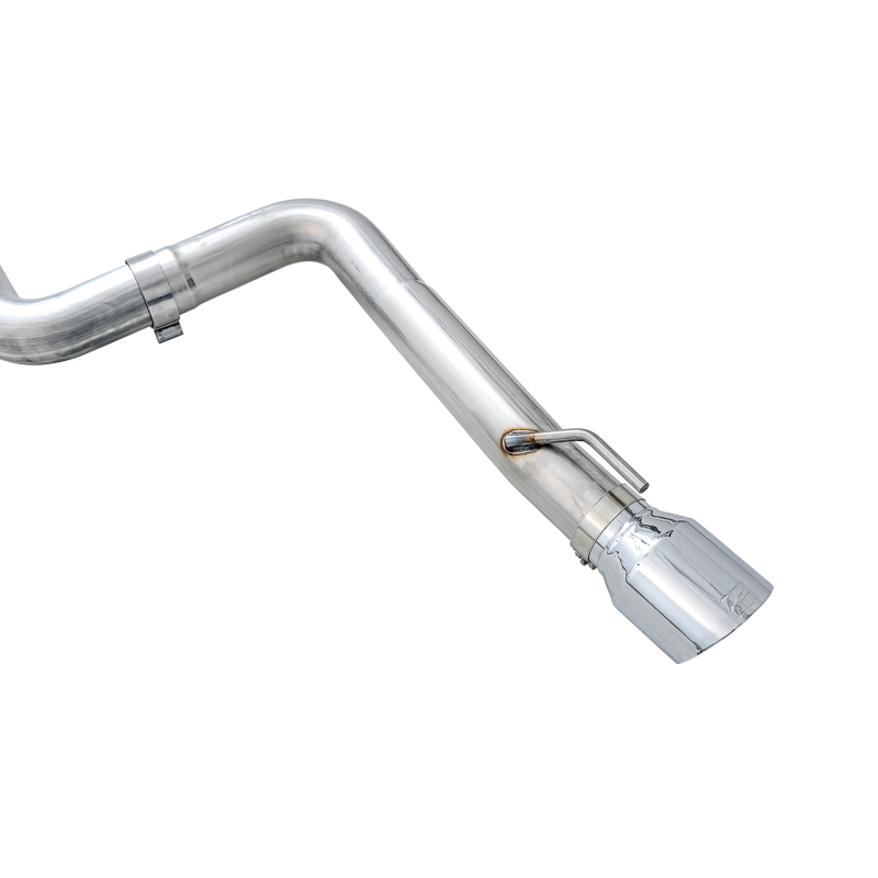 AWE Tuning Track Edition Exhaust w/Chrome Silver Tips - 2015+ Dodge Charger 6.4L/6.2L Supercharged